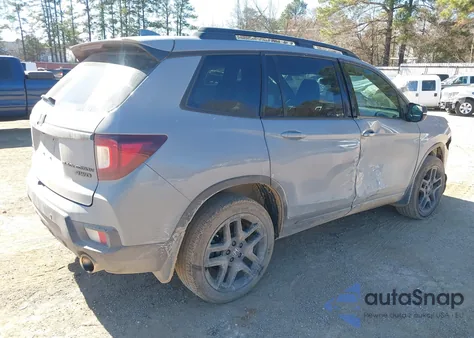 2025 Honda Passport Awd Black из США, поврежденный, VIN 5FNYF8H80SB006587